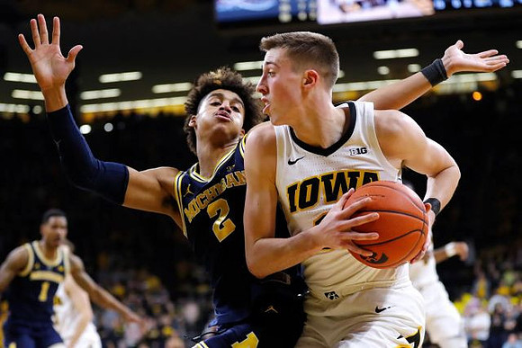 Charles Matthews (1) and Jordan Poole (2)
