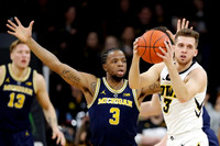 Ignas Brazdeikis (13) and Zavier Simpson (3)