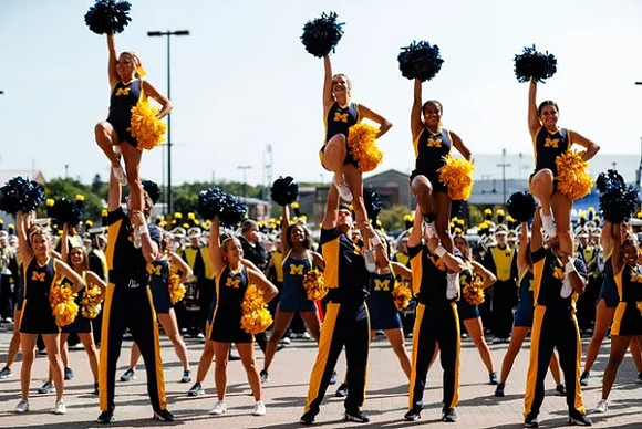 Michigan Cheerleaders