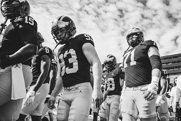 Alan Bowman (15), Cornelius Johnson (6), Cole Hussung (93), and Andrew Stueber (71)