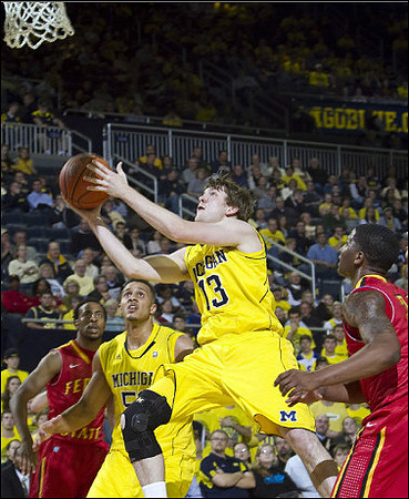 Jordan Morgan (52) and Matt Vogrich (13)