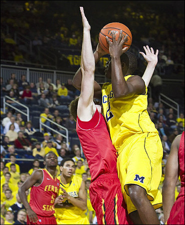 Colton Christian (45) and Carlton Brundidge (2)