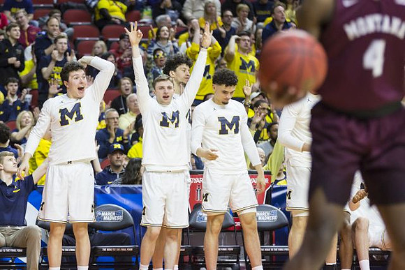 C.J. Baird (24), Luke Wilson (32), Brandon Johns Jr. (23), and Adrien Nunez (5)