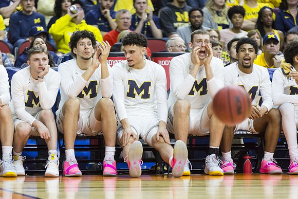 Luke Wilson (32), Brandon Johns Jr. (23), Adrien Nunez (5), Austin Davis (51), and David DeJulius (0)