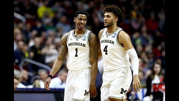 Charles Matthews (1) and Isaiah Livers (4)
