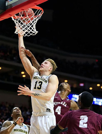 Ignas Brazdeikis (13) and Charles Matthews (1)