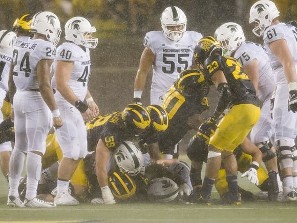 Noah Furbush (59), Bryan Mone (90), and Tyree Kinnel (23)