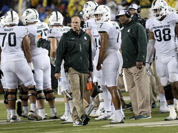 Michigan State Head Coach Mark Dantonio