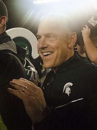 Michigan State Head Coach Mark Dantonio