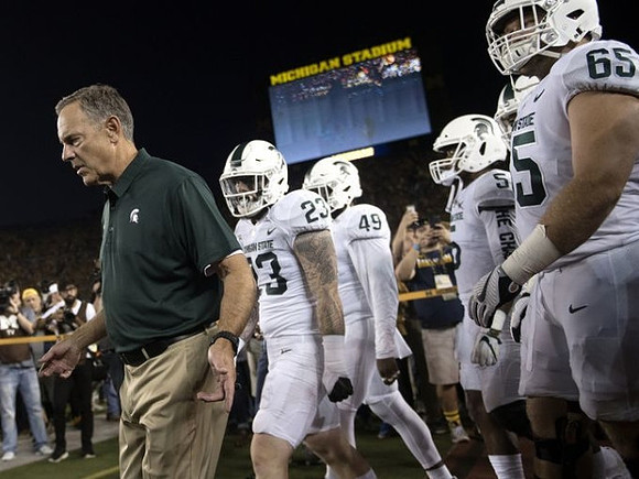 Michigan State Head Coach Mark Dantonio