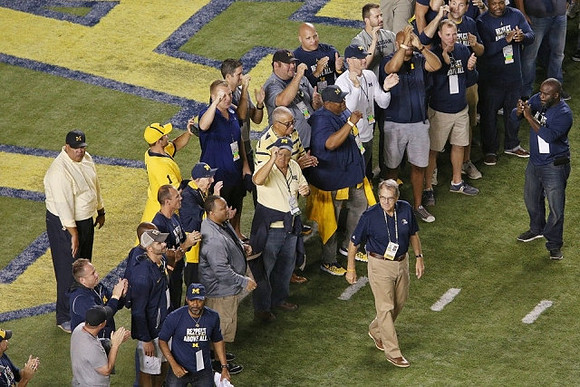 Lloyd Carr and 1997 Championship Team