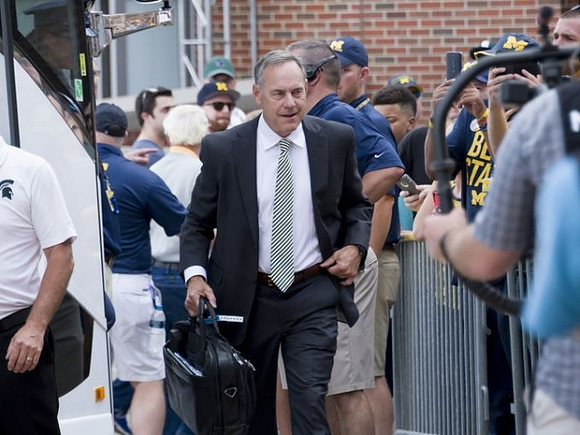 Michigan State Head Coach Mark Dantonio