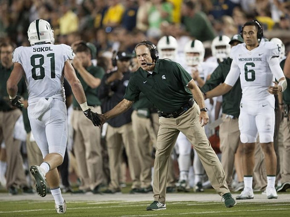 Michigan State Head Coach Mark Dantonio