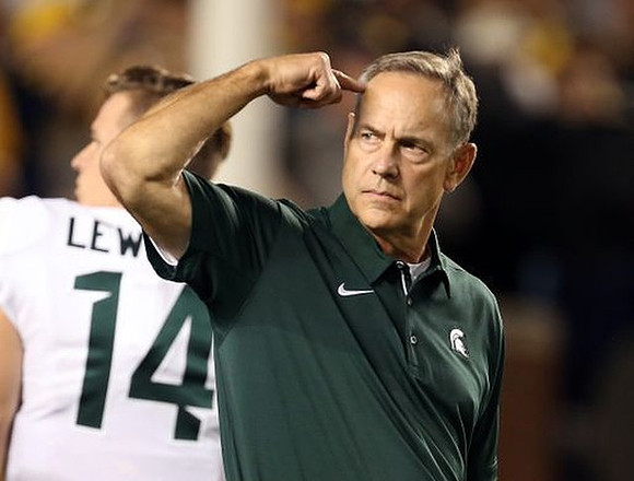 Michigan State Head Coach Mark Dantonio