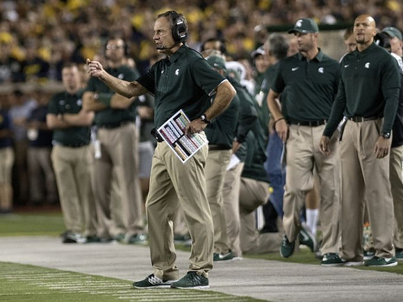 Michigan State Head Coach Mark Dantonio