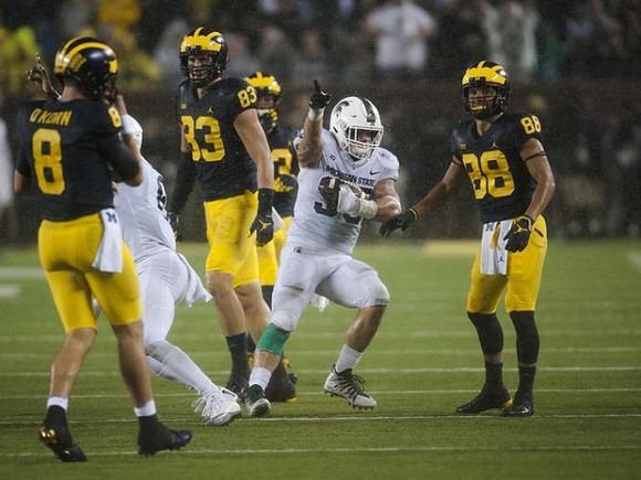 John O'Korn (8), Zach Gentry (83), and Grant Perry (88)