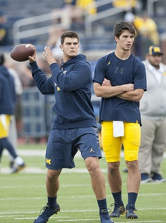 John O'Korn (8) and Dylan McCaffrey (10)