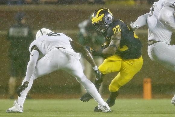 Karan Higdon (22)