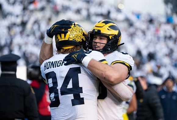 Joel Honigford (84) and Luke Schoonmaker (86)