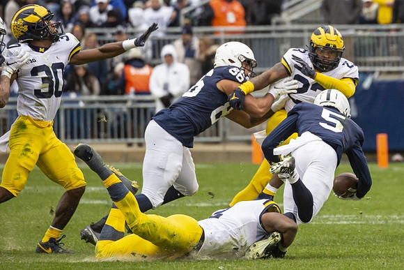 Daxton Hill (30), Vincent Gray (4), and Michael Barrett (23)