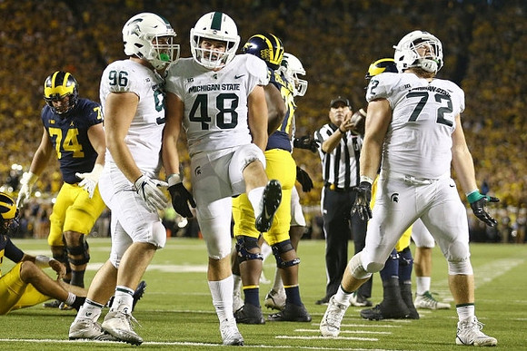 Ben Bredeson (74) and Juwann Bushell-Beatty (76)