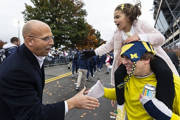Penn State Head Coach James Franklin