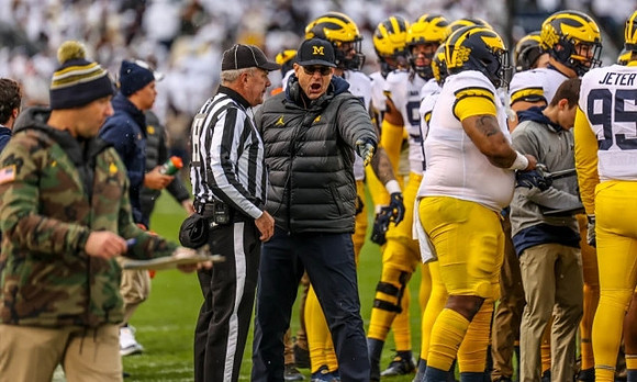 Jim Harbaugh and Michigan Team
