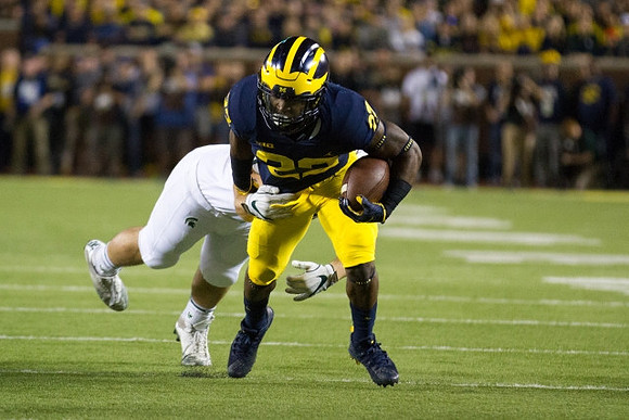 Karan Higdon (22)