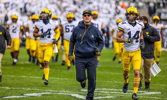 Jim Harbaugh and Michigan Team