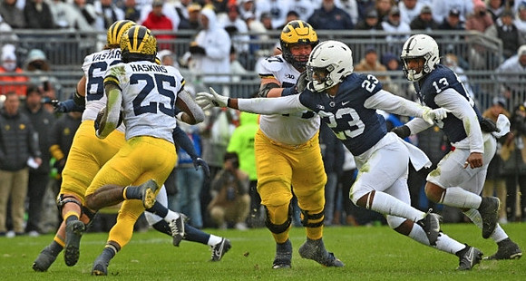 Andrew Vastardis (68), Hassan Haskins (25), and Trevor Keegan (77)