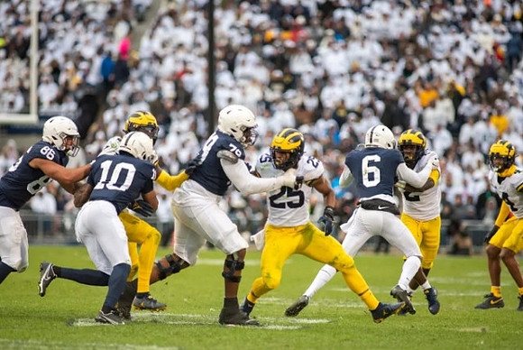 Junior Colson (25), Brad Hawkins (2), and Vincent Gray (4)