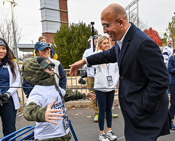 Penn State Head Coach James Franklin