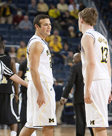Josh Bartelstein (20) and Matt Vogrich (13)