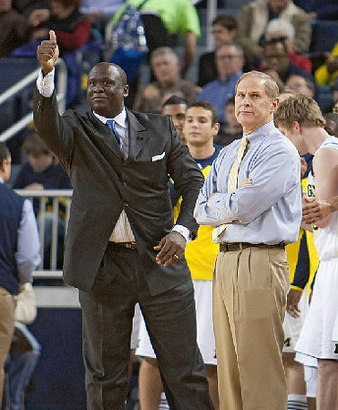 Bacari Alexander and John Beilein