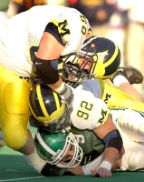 Dan Rumishek (92) and Grant Bowman (60)