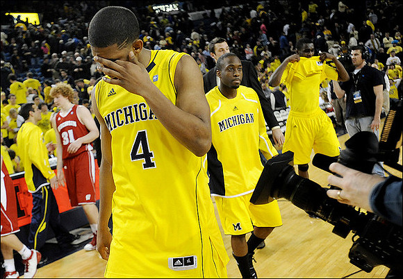 Darius Morris (4), Corey Person (32), and Tim Hardaway Jr. (10)