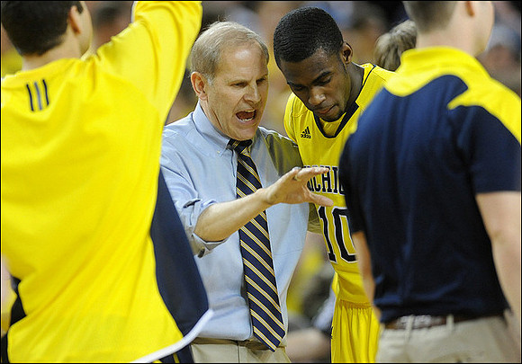 John Beilein and Tim Hardaway Jr. (10)