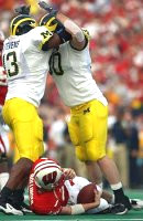 Larry Stevens (13) and Norman Heuer (90)