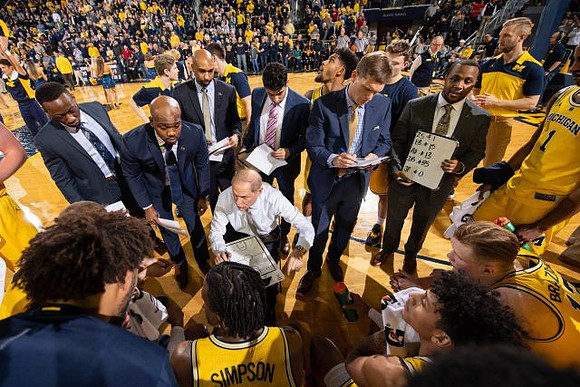 John Beilein and Michigan Team