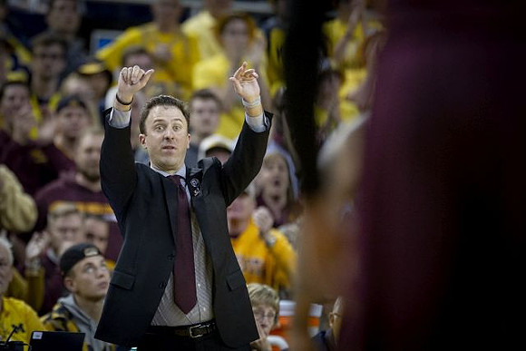 Minnesota Head Coach Richard Pitino