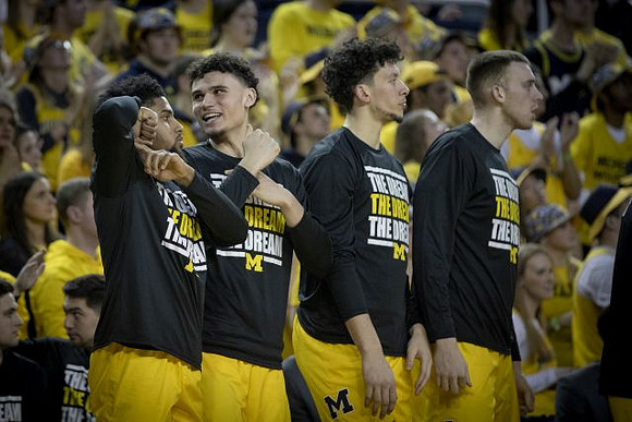 David DeJulius (0), Adrien Nunez (5), Brandon Johns Jr. (23), and Austin Davis (51)