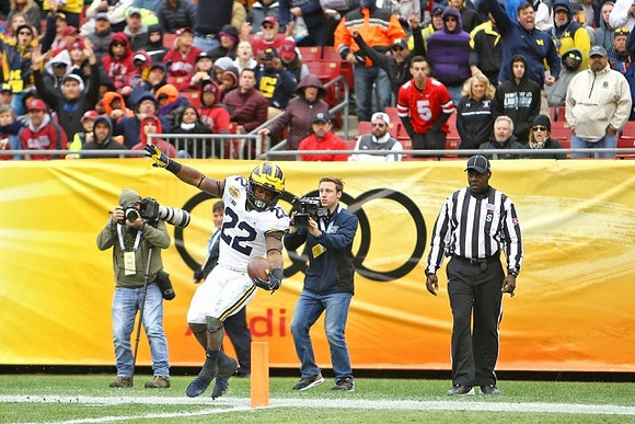 Karan Higdon (22)