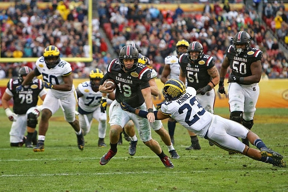 Tyree Kinnel (23), Michael Dwumfour (50), and Maurice Hurst (73)