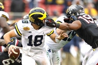 Brandon Peters (18) and Henry Poggi (19)