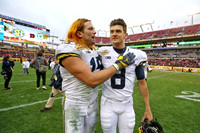 Chase Winovich (15) and John O'Korn (8)