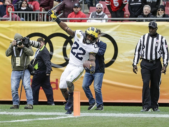 Karan Higdon (22)