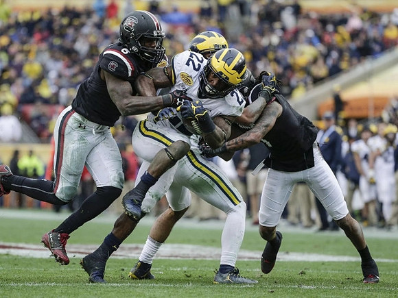 Karan Higdon (22)
