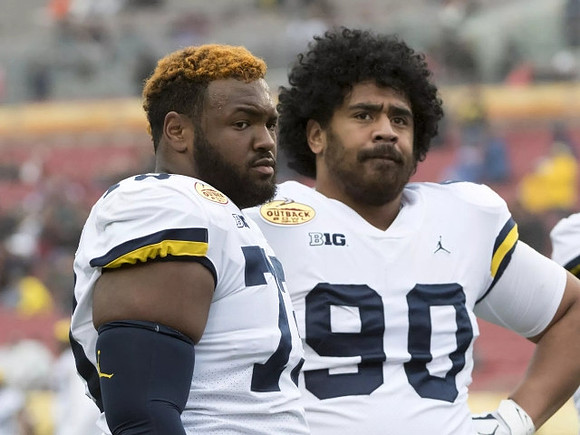 Maurice Hurst (73) and Bryan Mone (90)