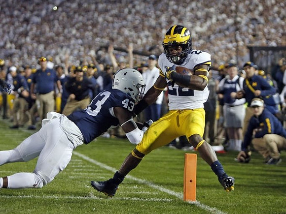 Karan Higdon (22)