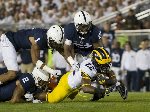 Karan Higdon (22)